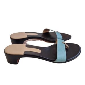 Bally Leather Flip Flops